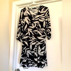 👗 Zara Brazil Dress Size Small Black and White
